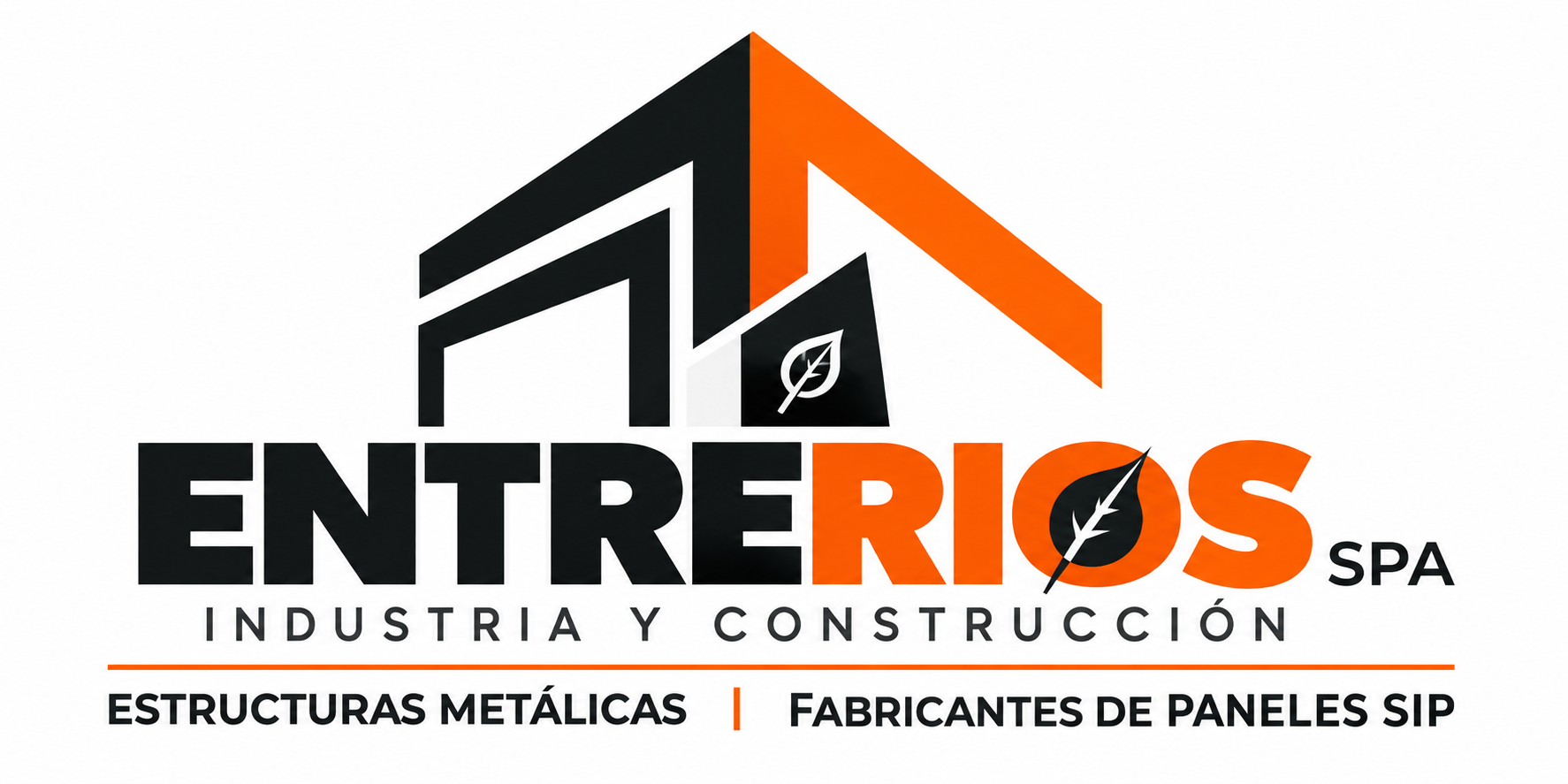 Logo Entre Ríos SpA · Industria y Construcción · Estructuras metálicas y fabricantes de paneles SIP